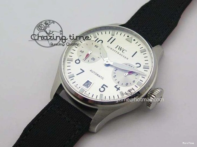 MIROTIME 0310 Big Pilot Real PR IW500432 DFB Limited Edition ZF 1:1 Best Edition On Black Nylon Strap A Fashionable 7276